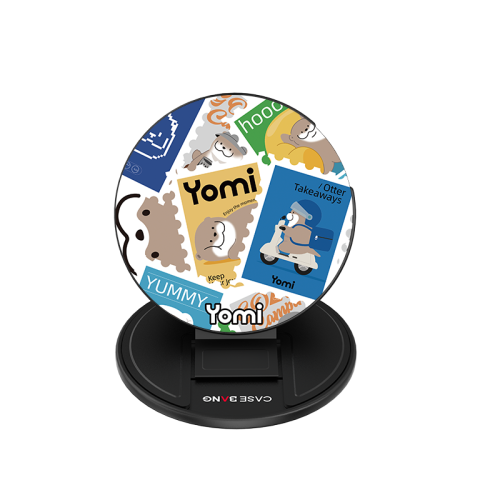 Travel Memories Stamp Collection Otter Magsafe Grip Stand