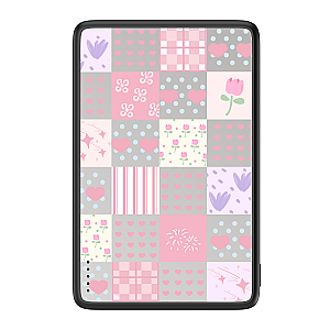 Colorful Floral Magnetic Power Bank