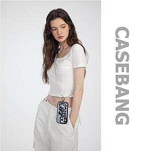 Pearl Cross-body Phone Charm