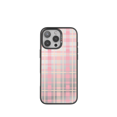 Creamy Pink Plaid Imagisnap